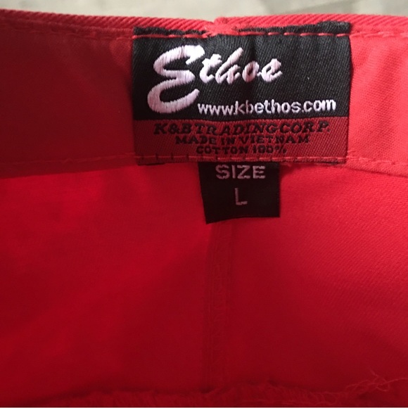 NEW CASTRO ETHOS MILITARY STYLE HAT : LARGE RED - Picture 3 of 3